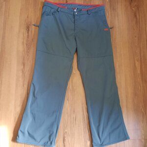686 Pants Mens XL Gray Fleece Snowboarding‎ Pants